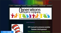 Desktop Screenshot of generationstheatre.org