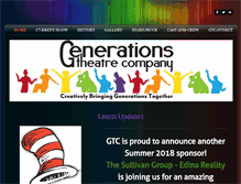 Tablet Screenshot of generationstheatre.org